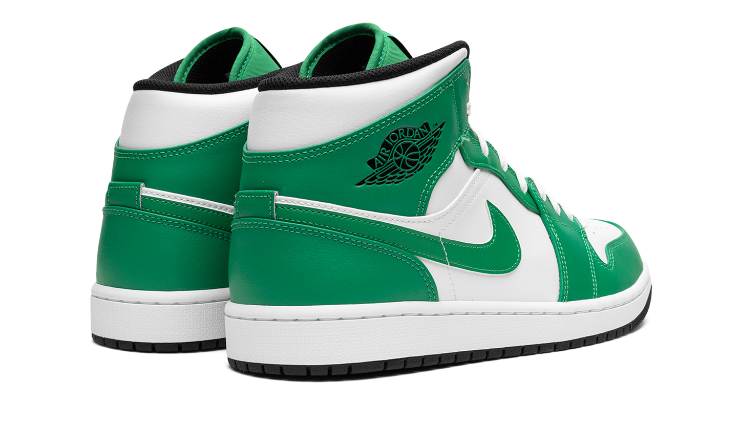 Air Jordan 1 Mid  Lucky Green