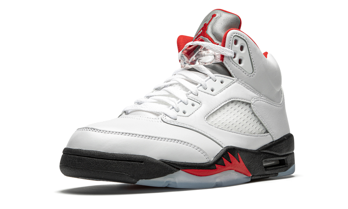 Air Jordan 5 Retro  Fire Red Silver Tongue 2020