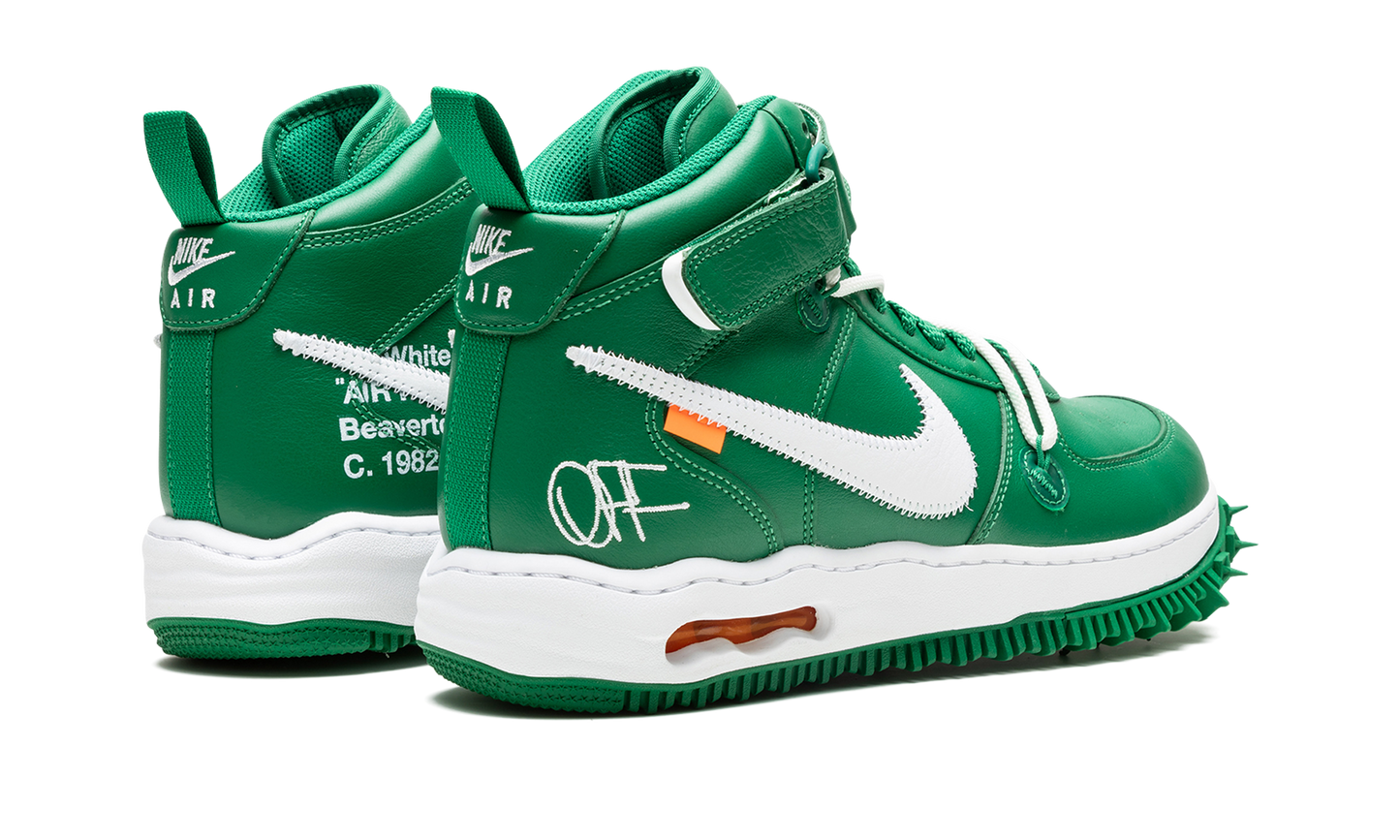 Air Force 1 Mid  Off-White - Pine Green