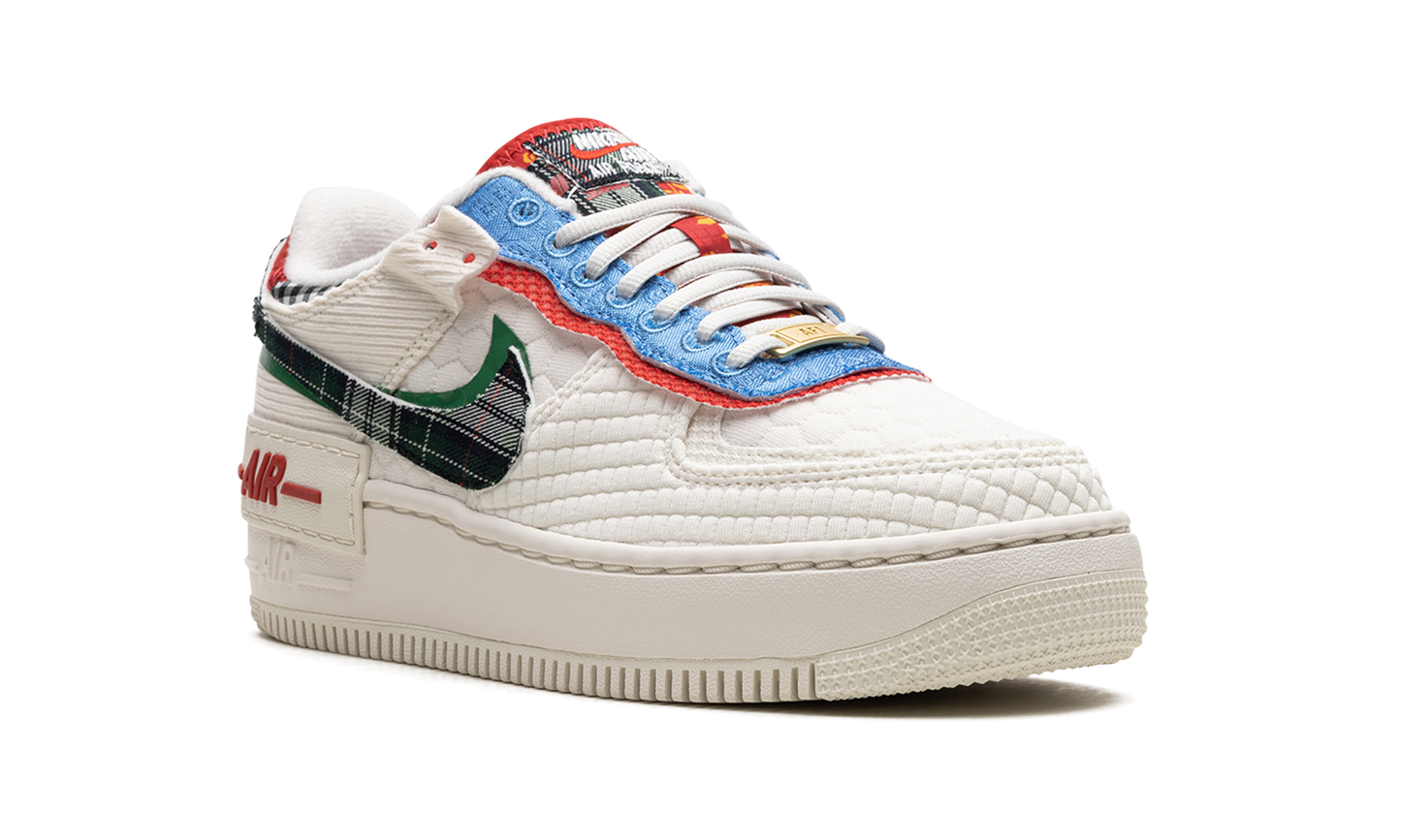 NIKE AIR FORCE 1 SHADO WMNS  Multi-Material