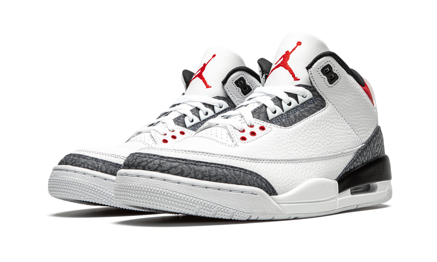 Air Jordan 3 Retro SE DNM  Fire Red Denim