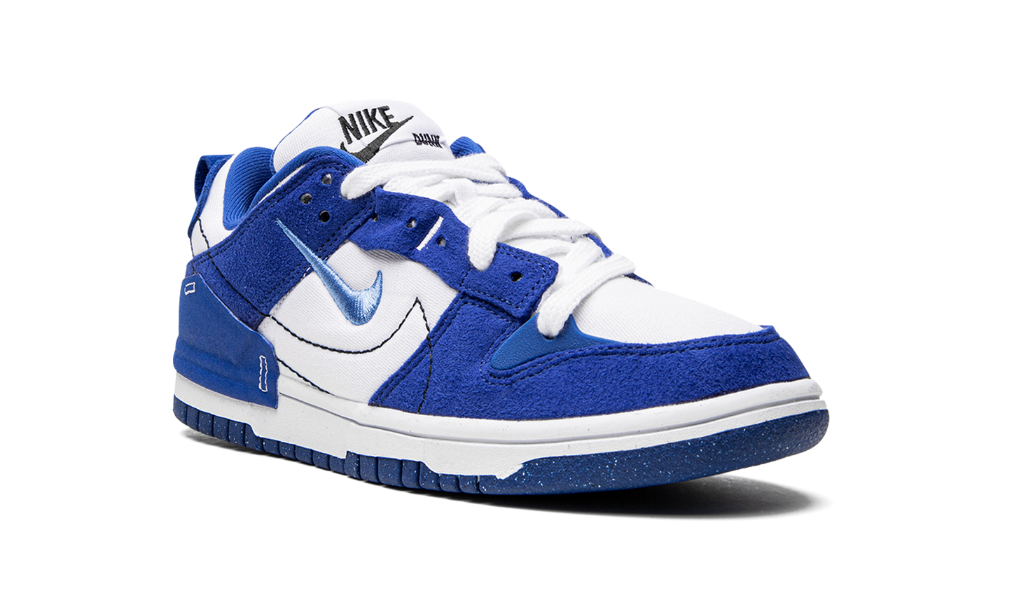 DUNK LO DISRUPT 2 MNS WMNS  White University Blue