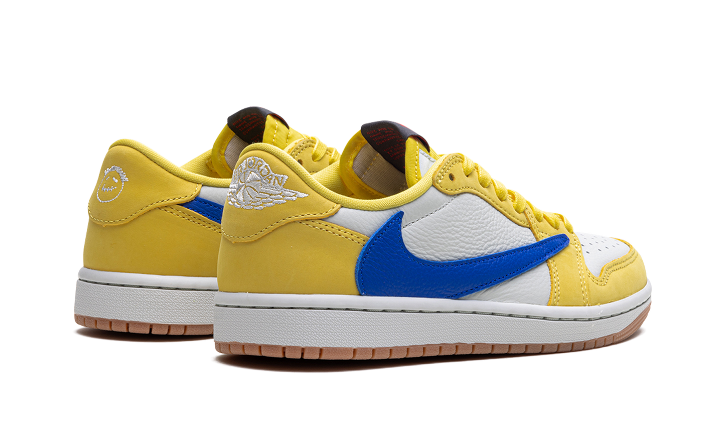 Jordan 1 Retro Low OG WMNS  TRAVIS SCOTT - CANARY