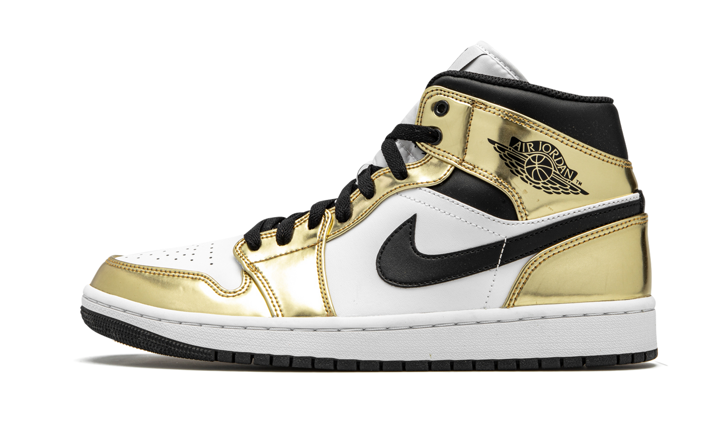 Air Jordan 1 Mid SE  Metallic Gold
