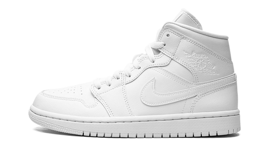 AIR JORDAN 1 MID WMNS  Triple White 2022