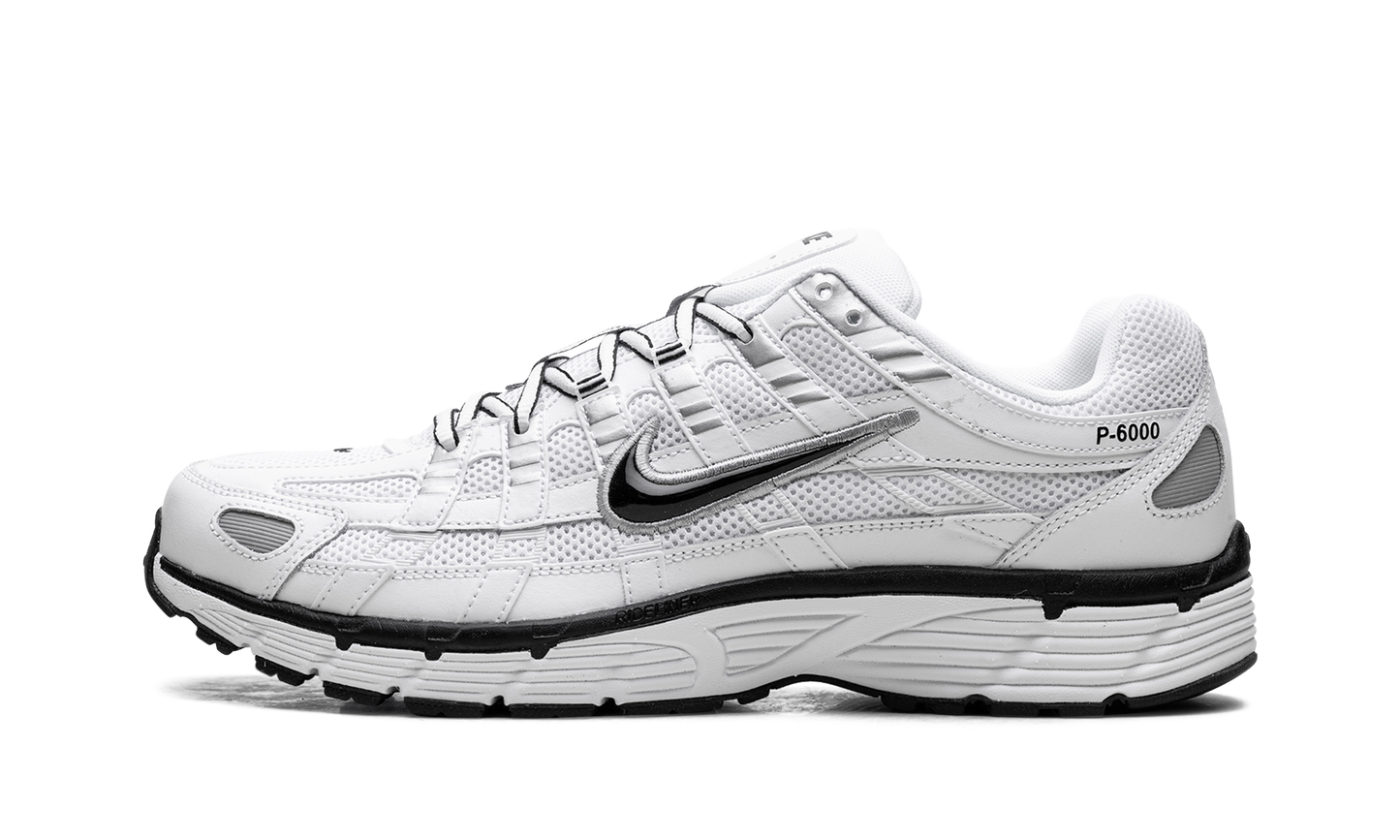 P-6000  White Metallic Silver Black