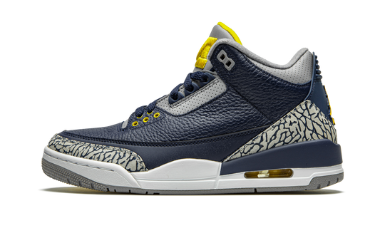 Air Jordan 3 Retro PE  Michigan
