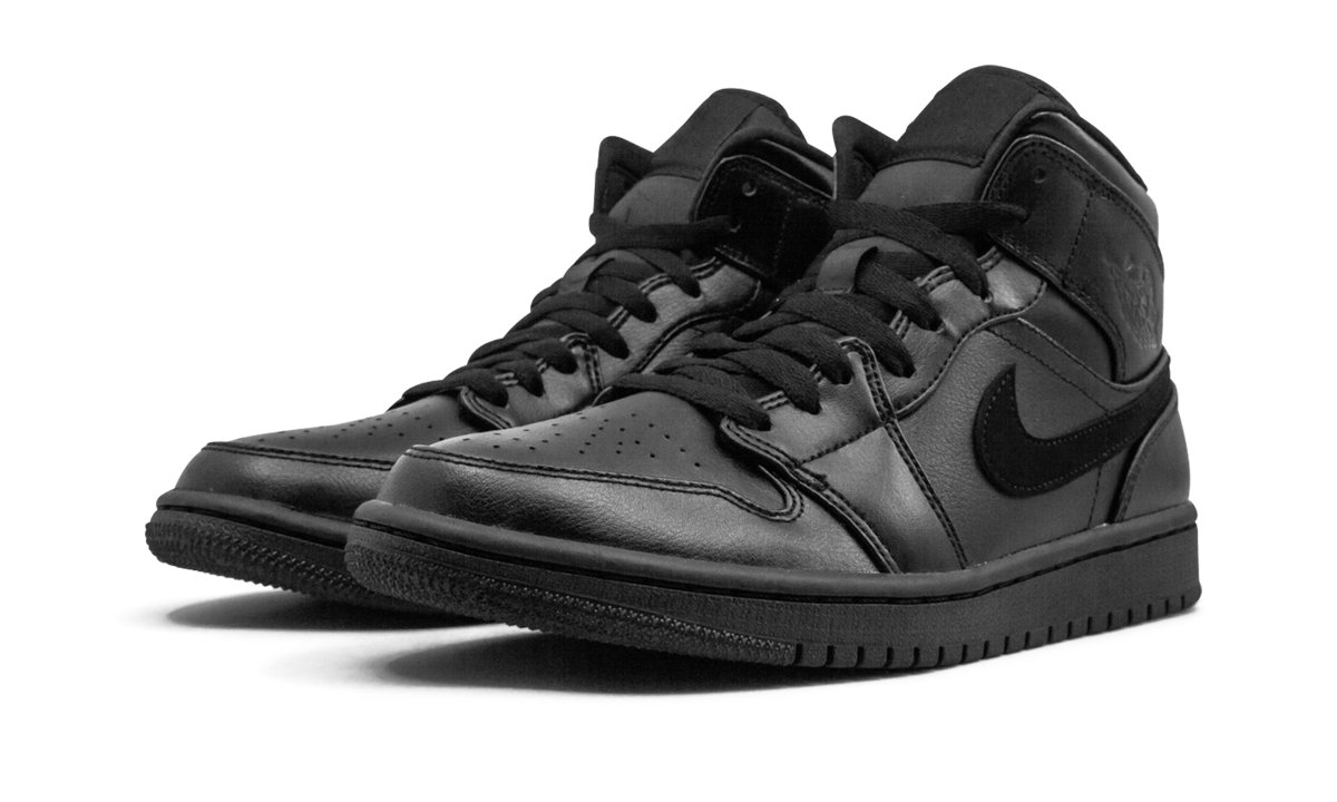 Air Jordan 1 Mid  Triple black