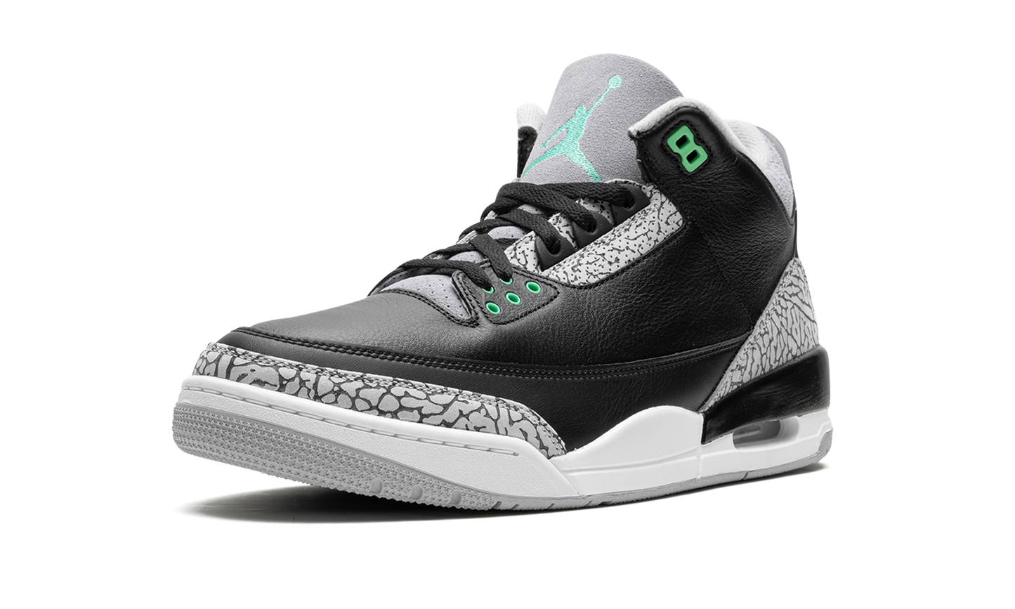 Air Jordan 3 Retro  Green Glow