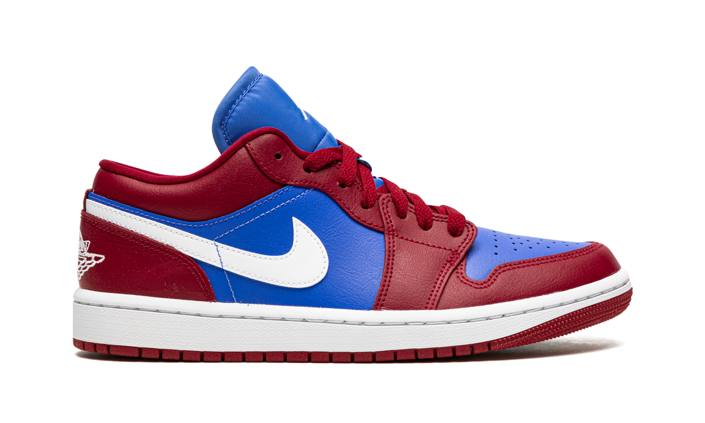 AIR JORDAN 1 LO WMNS  Pomegranate / Medium Blue