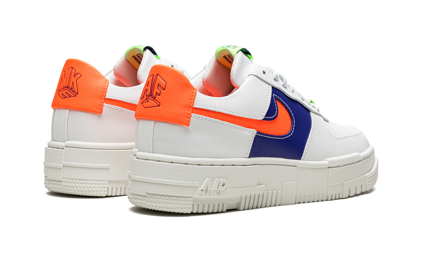 AIR FORCE 1 LO PIXEL MNS WMNS  White Concord Crimson