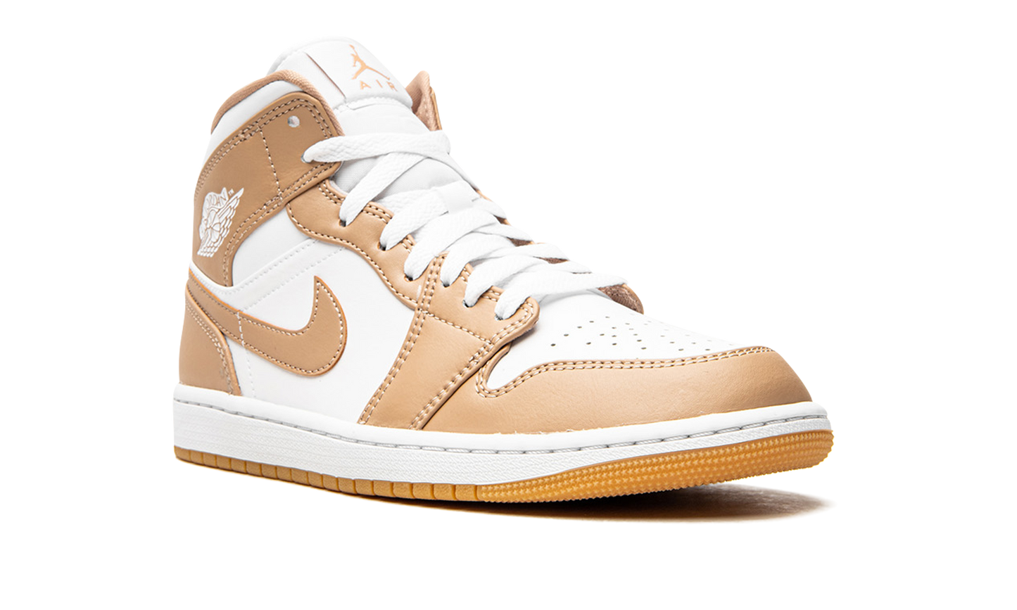 Air Jordan 1 Mid  Tan / Gum