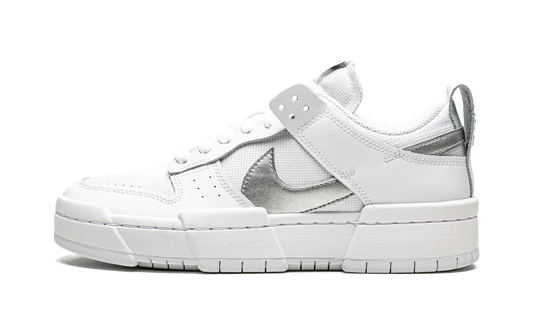 DUNK LO DISRUPT MNS WMNS  White Silver