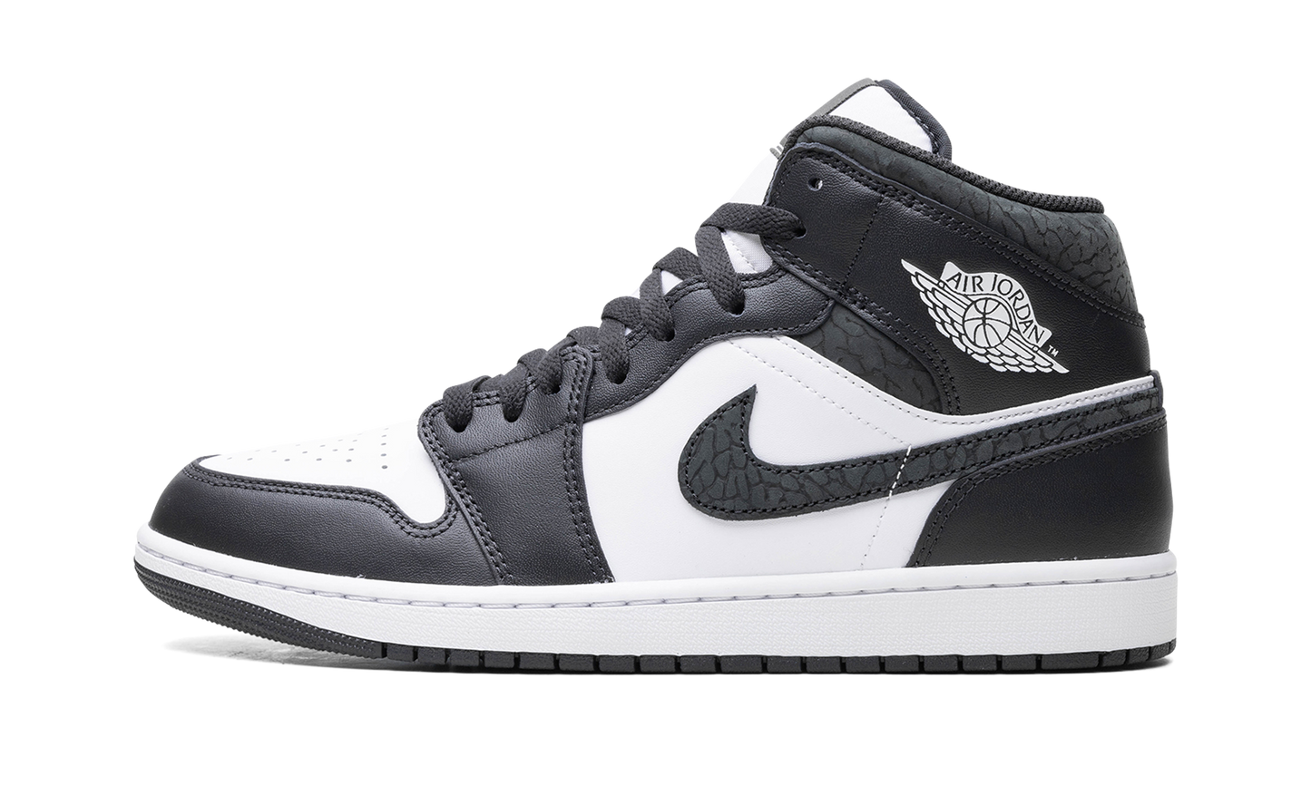 Air Jordan 1 Mid  Panda Elephant