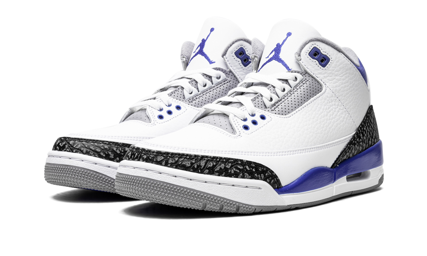 Air Jordan 3 Retro  Racer Blue