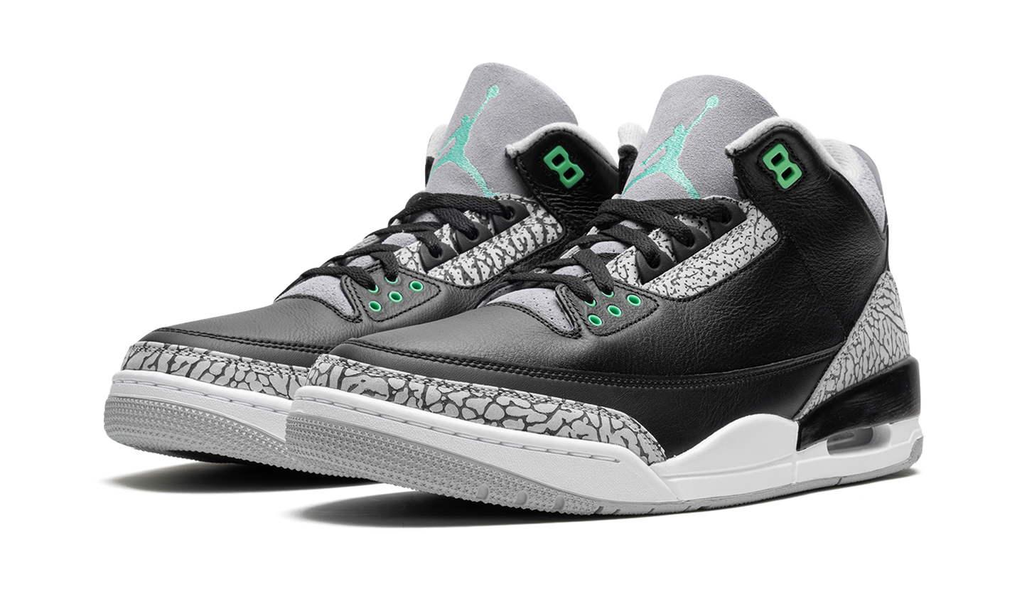 Air Jordan 3 Retro  Green Glow