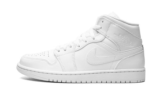 Air Jordan 1 Mid  Triple White