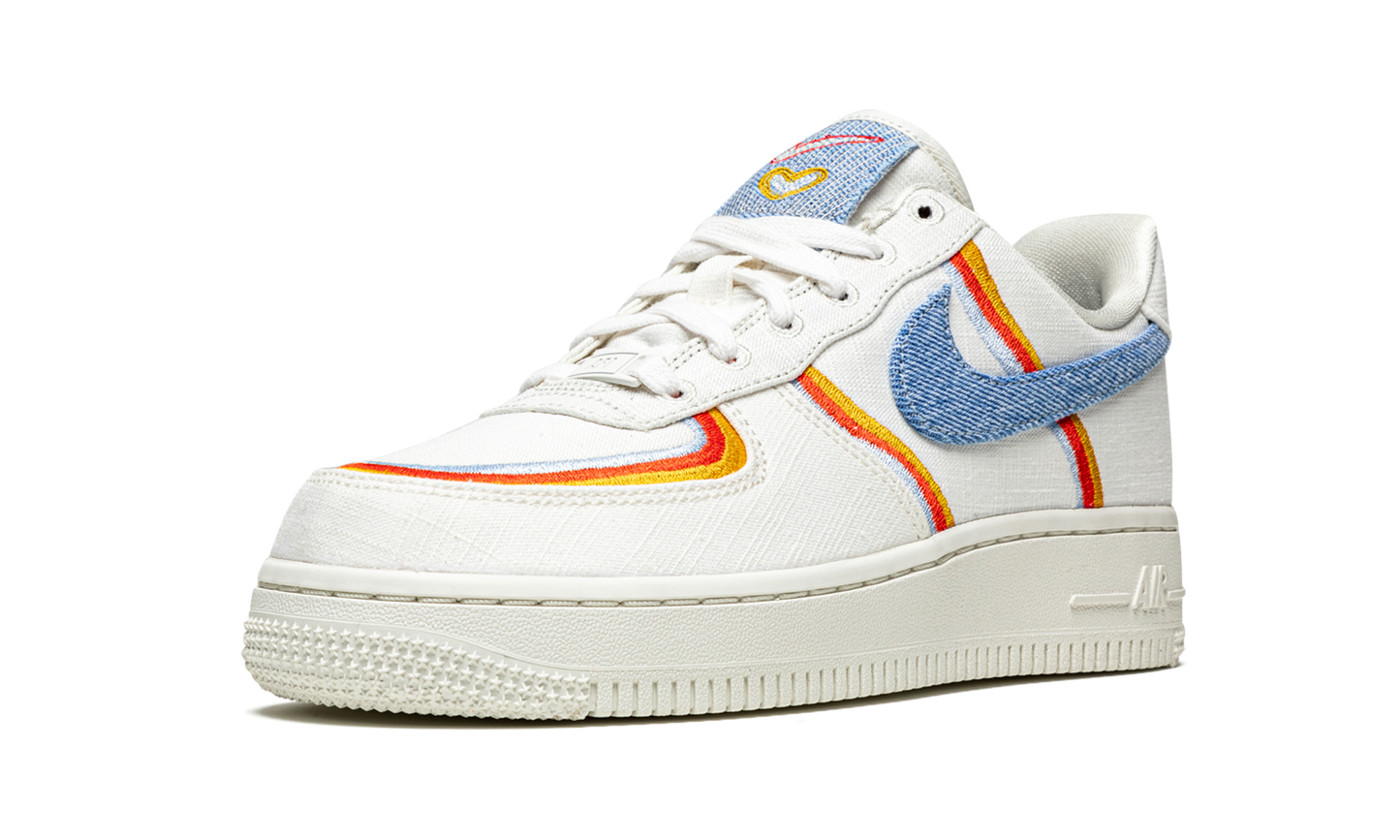 AIR FORCE 1 '07 LV8 MNS WMNS  Denim Swoosh