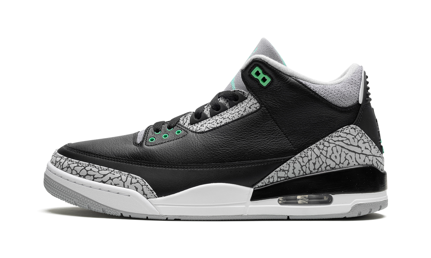 Air Jordan 3 Retro  Green Glow