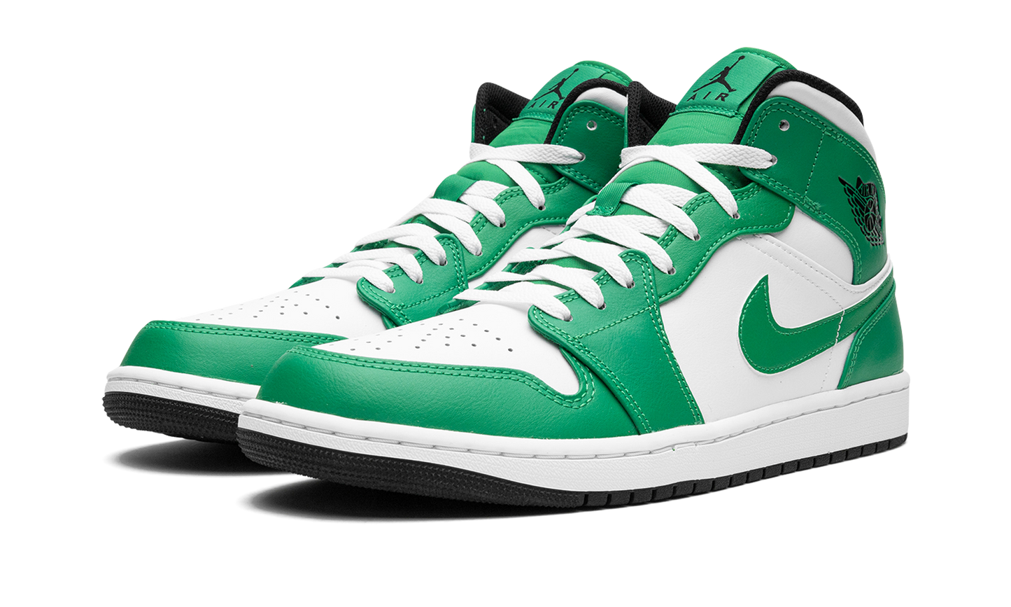 Air Jordan 1 Mid  Lucky Green