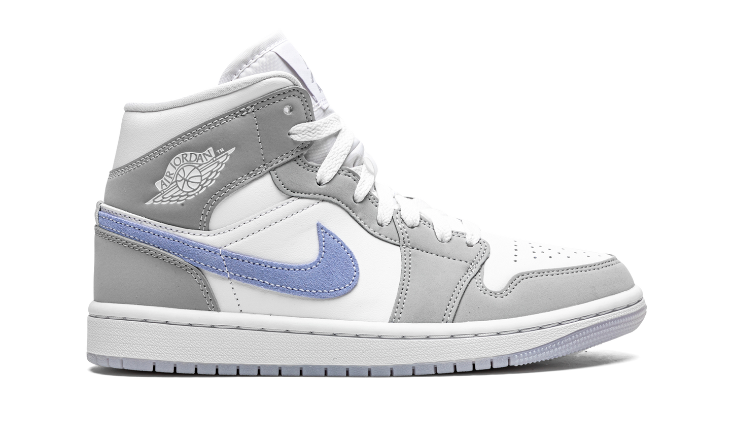 AIR JORDAN 1 MID WMNS  Grey Blue