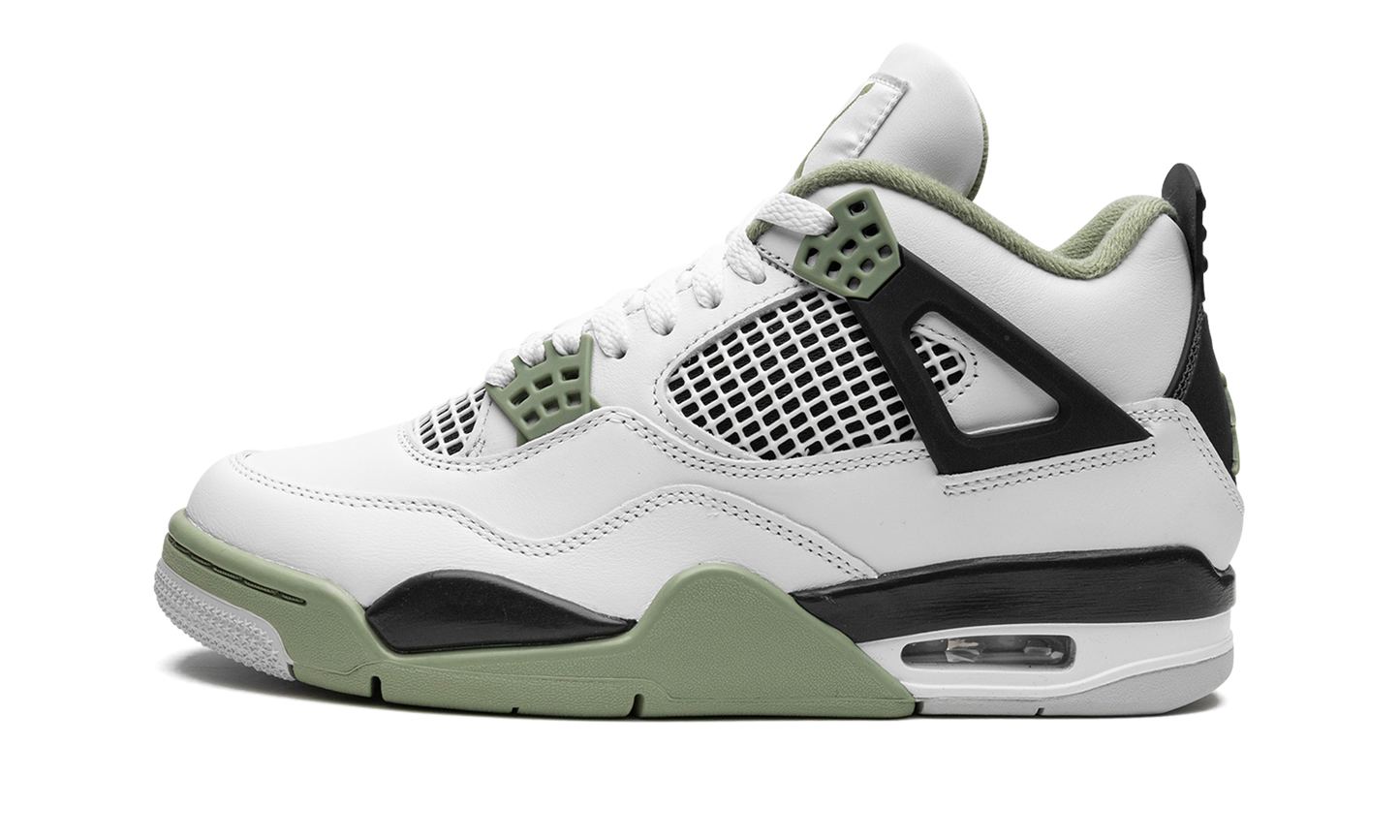 Air Jordan 4 Retro WMNS  Seafoam Oil Green