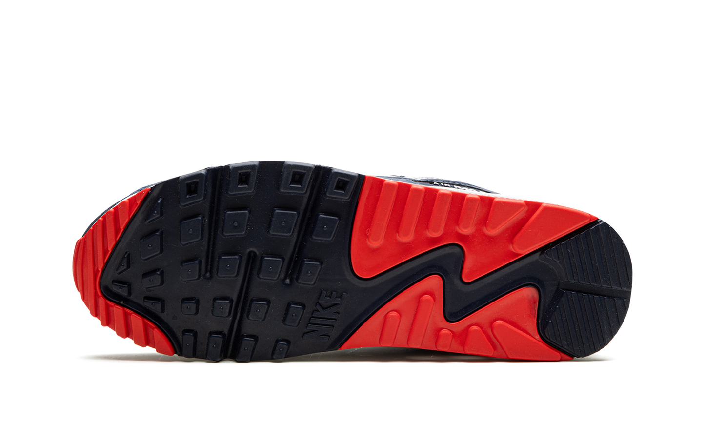 Air Max 90  Navy / Crimson