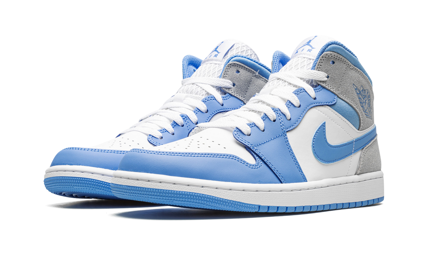 Air Jordan 1 Mid SE  University Blue / Grey