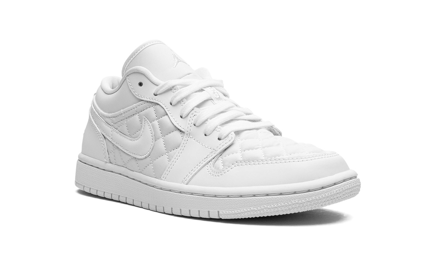 AIR JORDAN 1 LO QUILTED WMNS  Quilted White