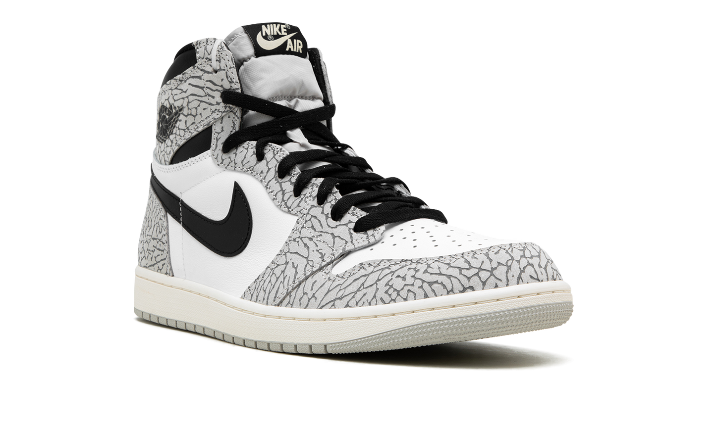 Air Jordan 1 High OG  White Cement