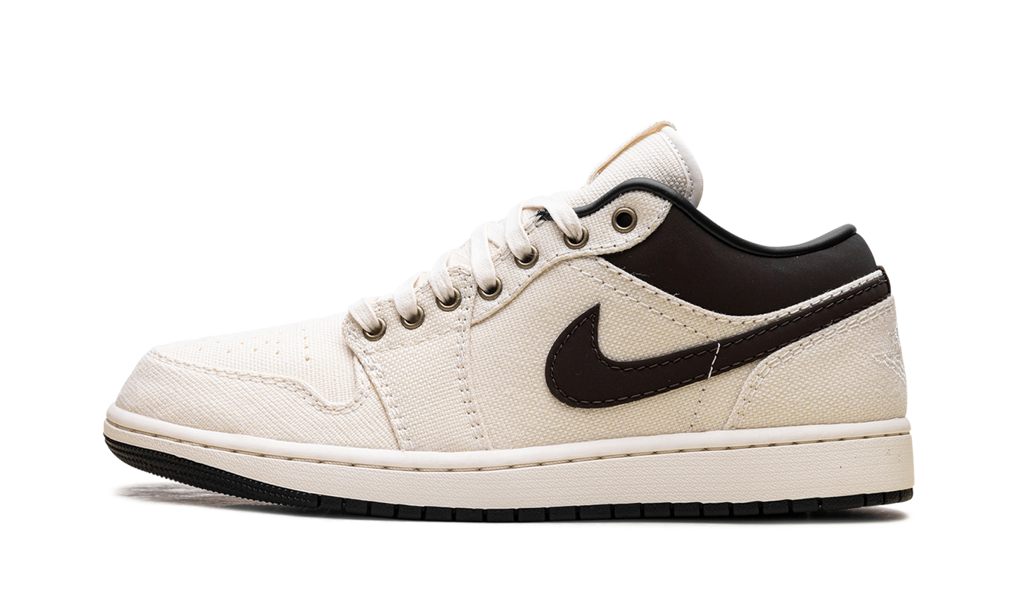 Air Jordan 1 Low Premium  Pale Ivory Baroque Brown