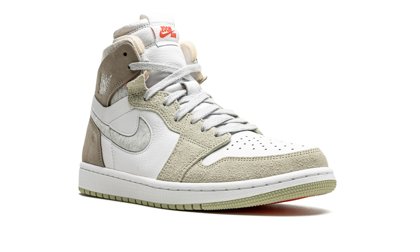 AIR JORDAN 1 ZOOM CMFT WMNS  Olive Aura