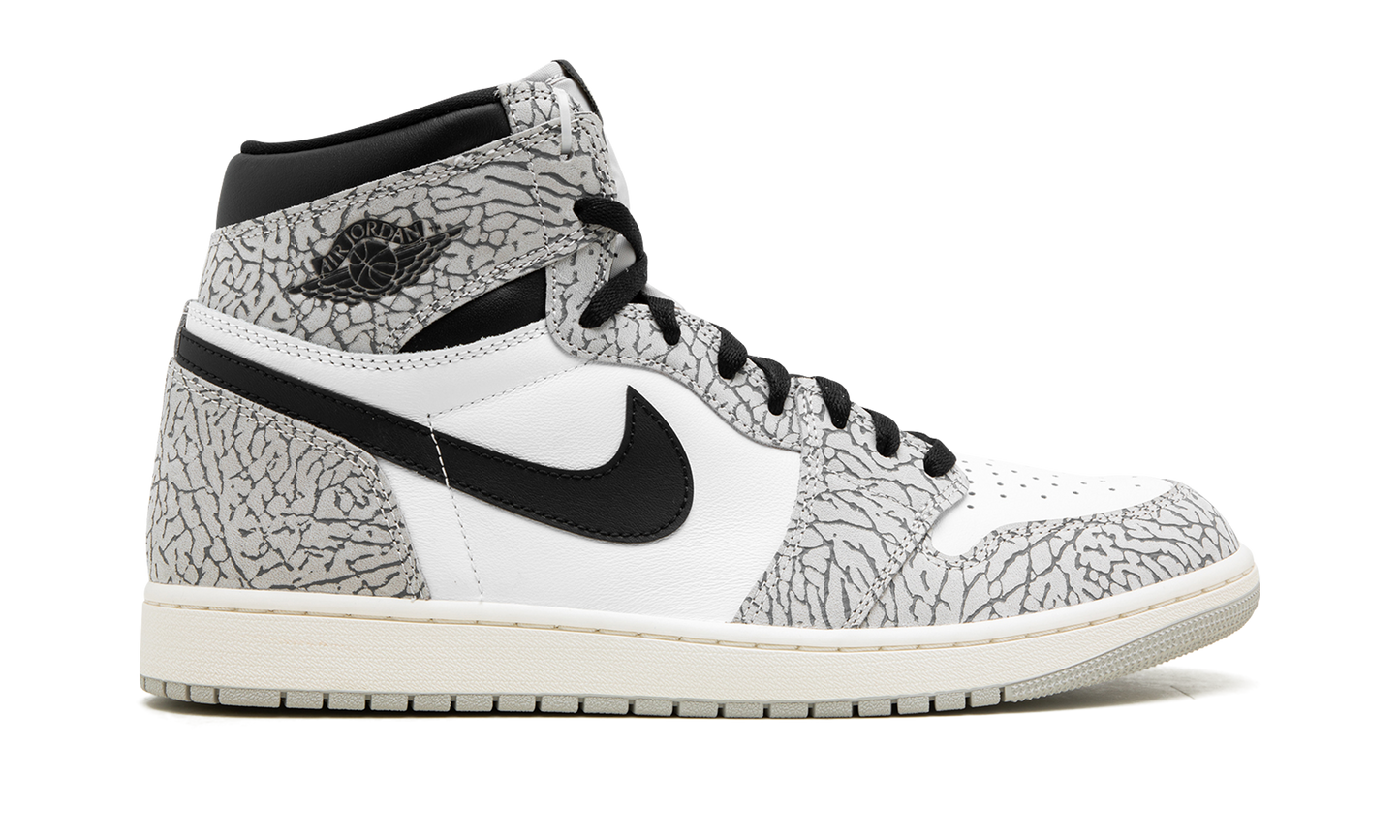 Air Jordan 1 High OG  White Cement
