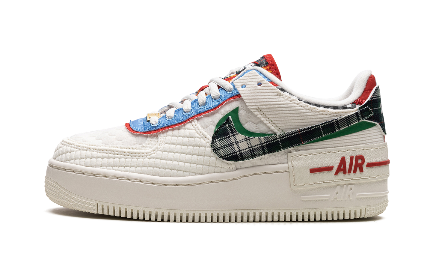 NIKE AIR FORCE 1 SHADO WMNS  Multi-Material