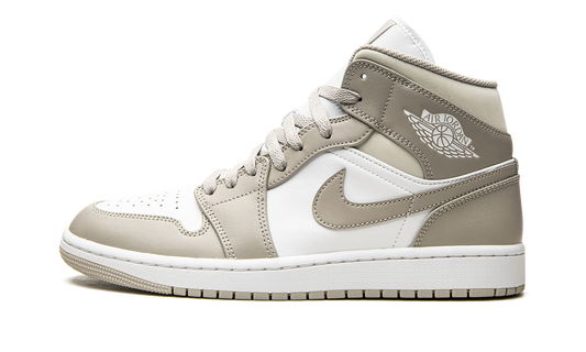 Air Jordan 1 Mid  Linen / College Grey