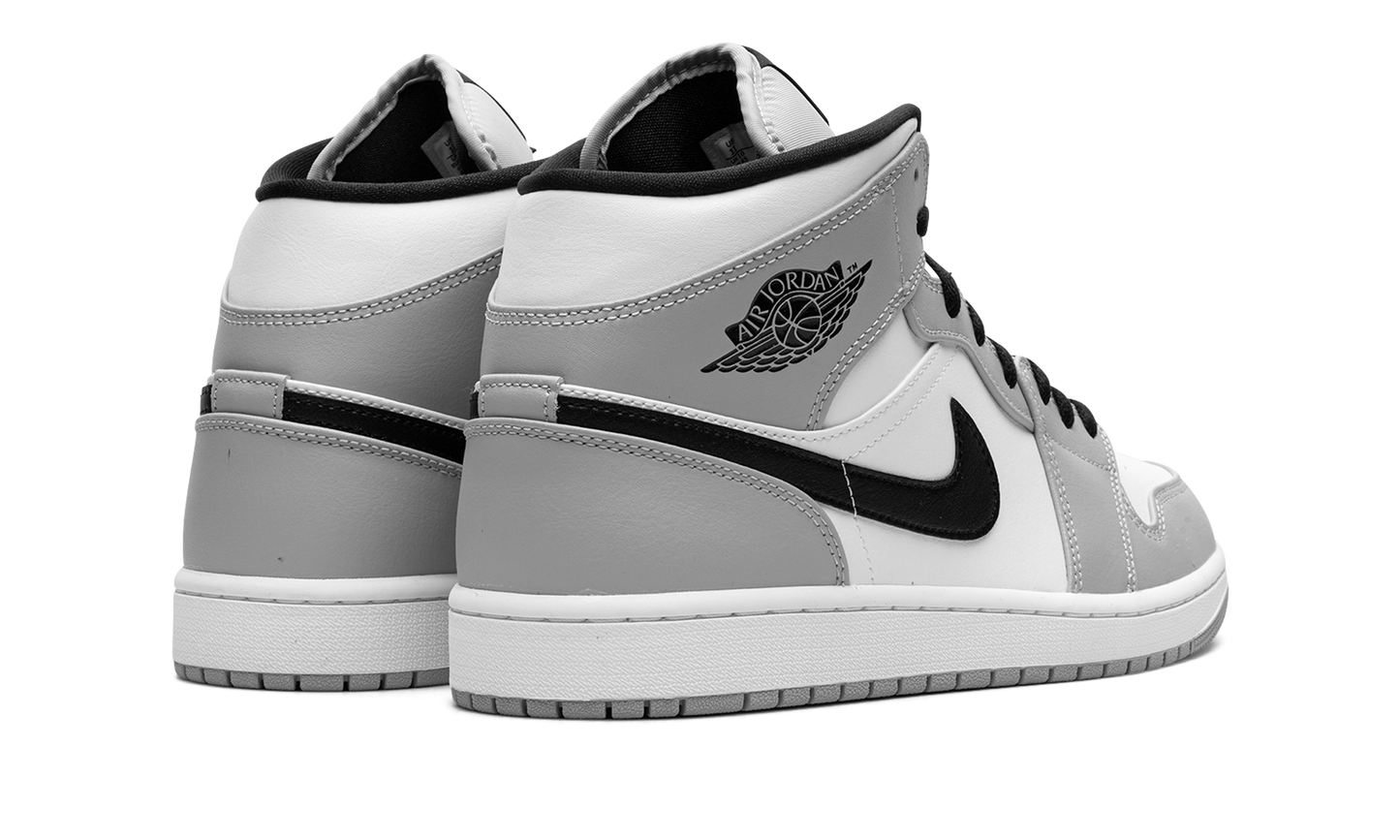 Air Jordan 1 Mid  Light Smoke Grey