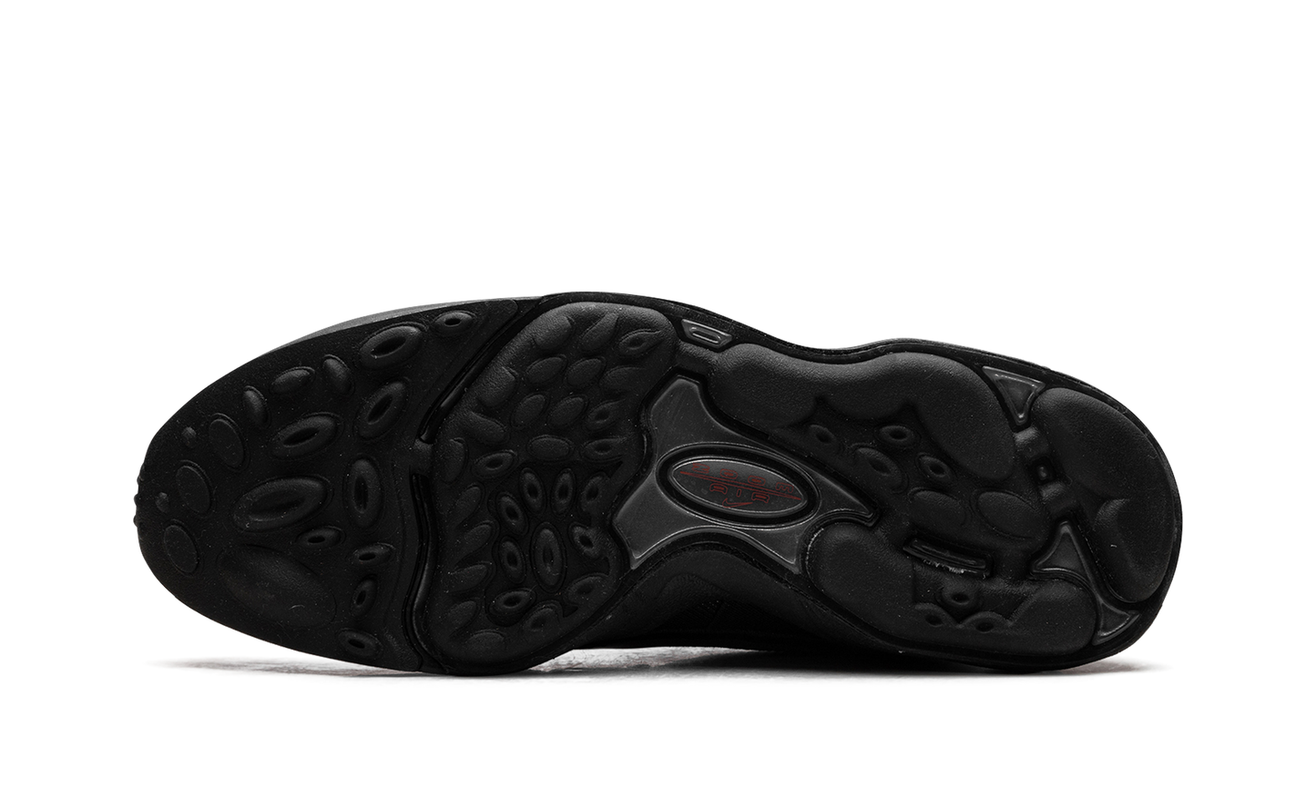 Air Zoom Spiridon  Black / Metallic Silver