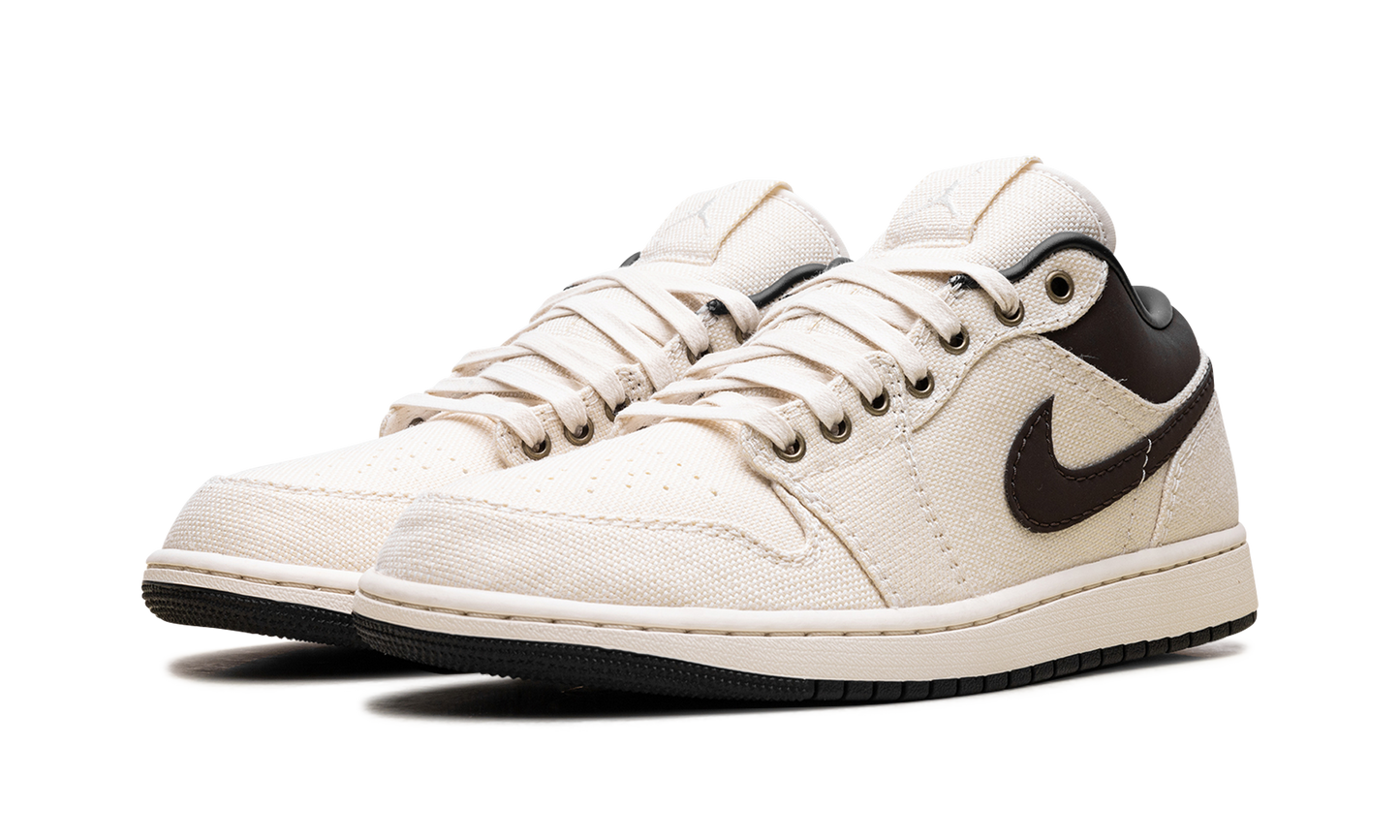 Air Jordan 1 Low Premium  Pale Ivory Baroque Brown