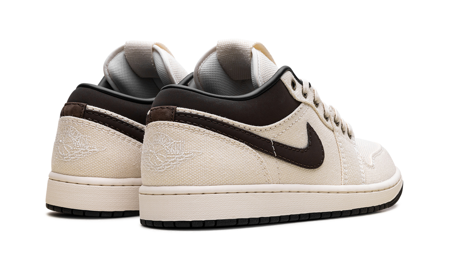 Air Jordan 1 Low Premium  Pale Ivory Baroque Brown