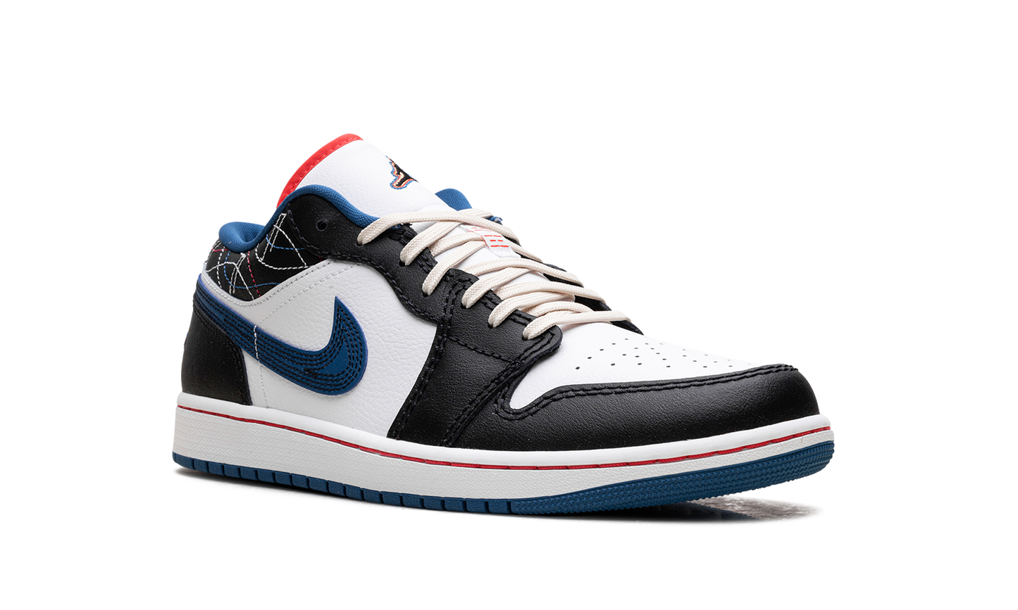Air Jordan 1 Low SE  Industrial Blue Sashiko