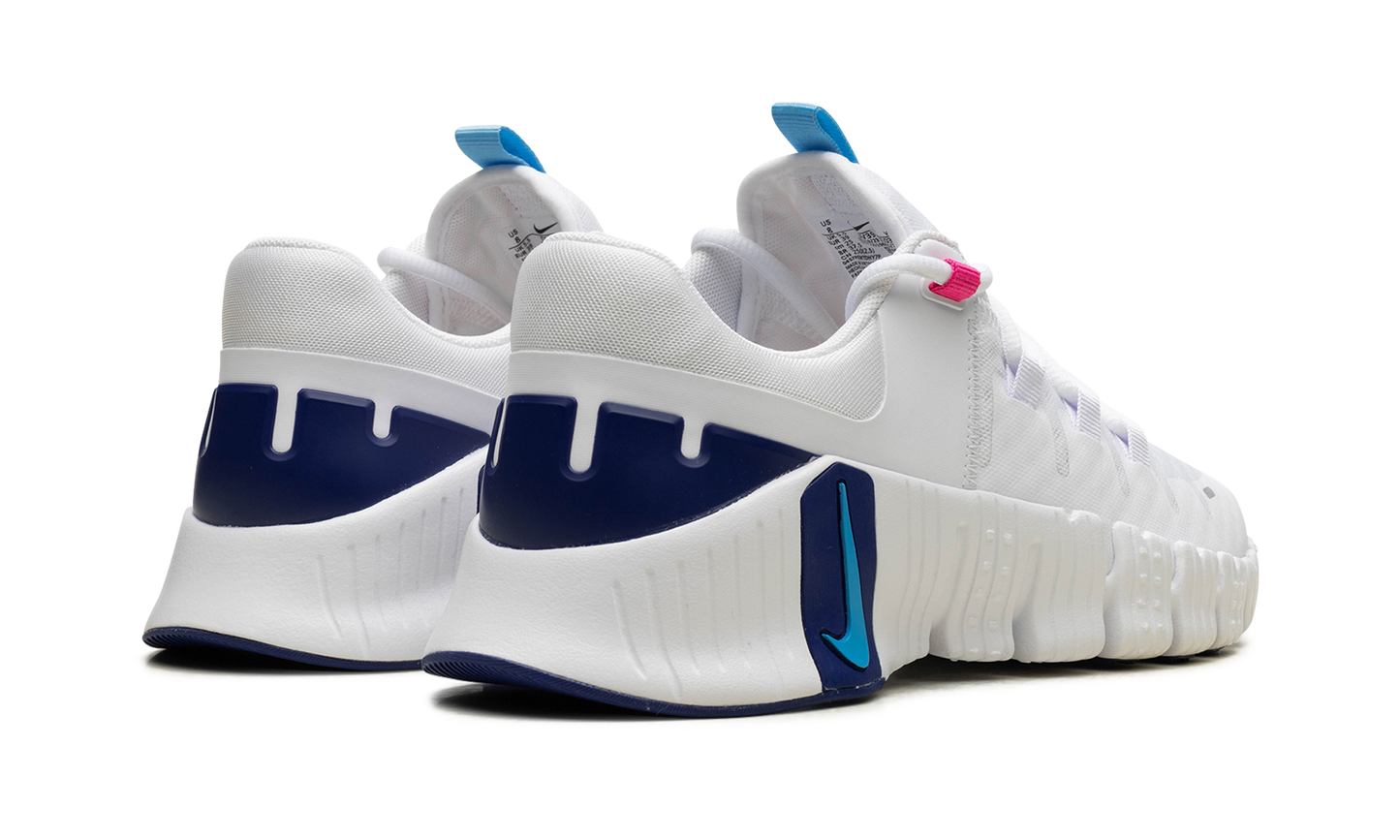 FREE METCON 5 WMNS  WHITE AQUARIUS BLUE
