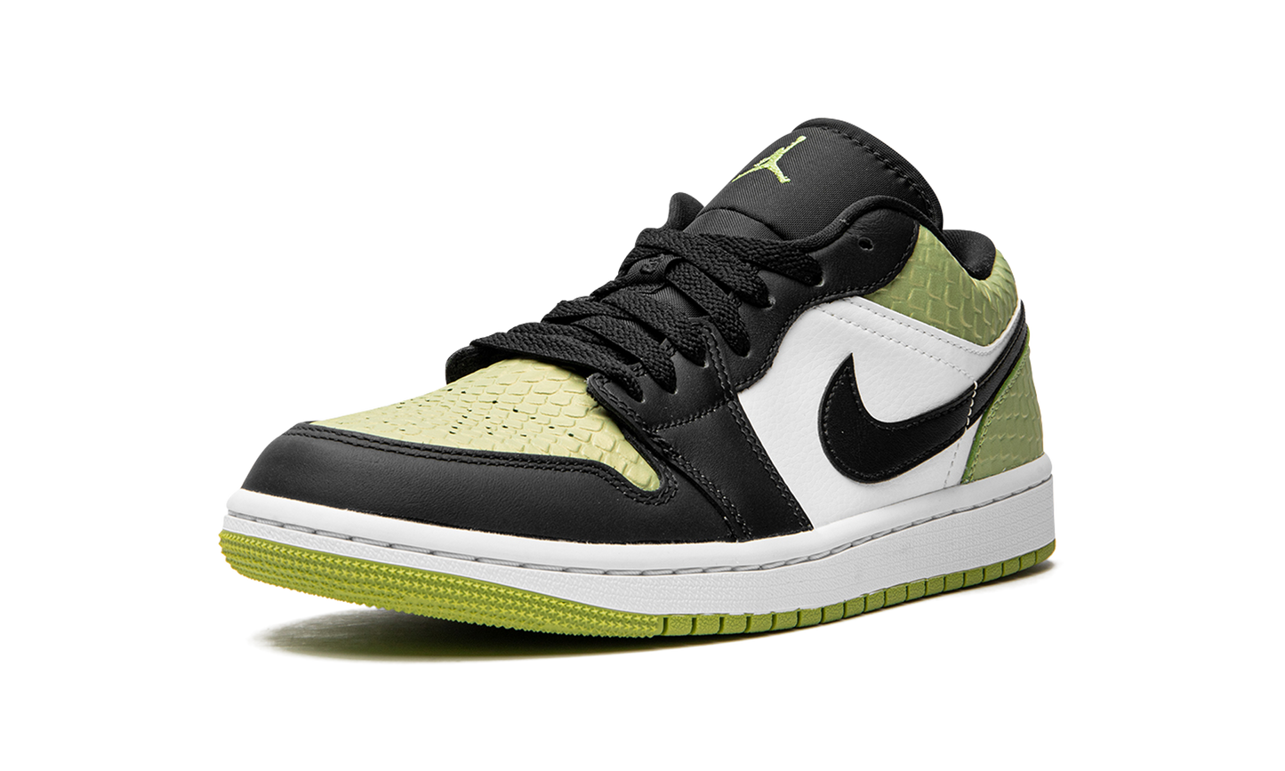 AIR JORDAN 1 LO SE WMNS  Vivid Green Snakeskin