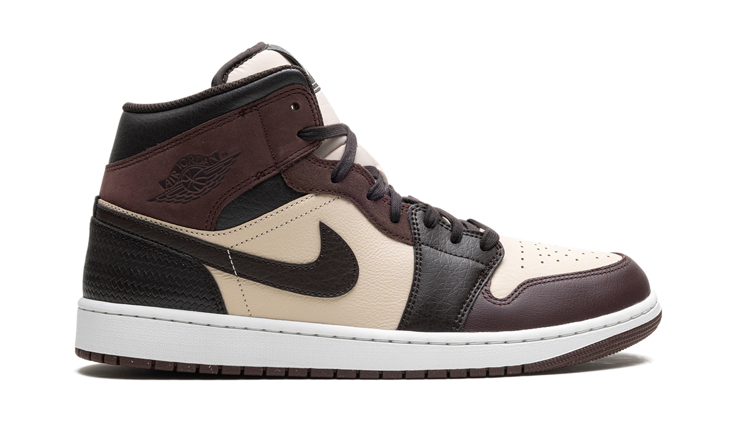 Air Jordan 1 Mid Se  Velvet Brown