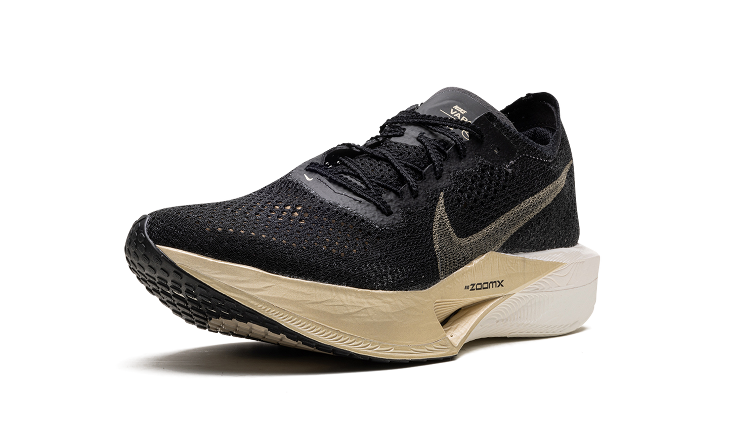 ZoomX Vaporfly 3  Black Metallic Gold Grain