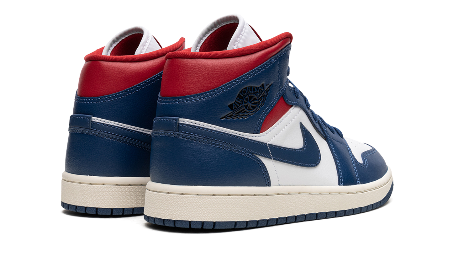 AIR JORDAN 1 MID WMNS  Blue / Red
