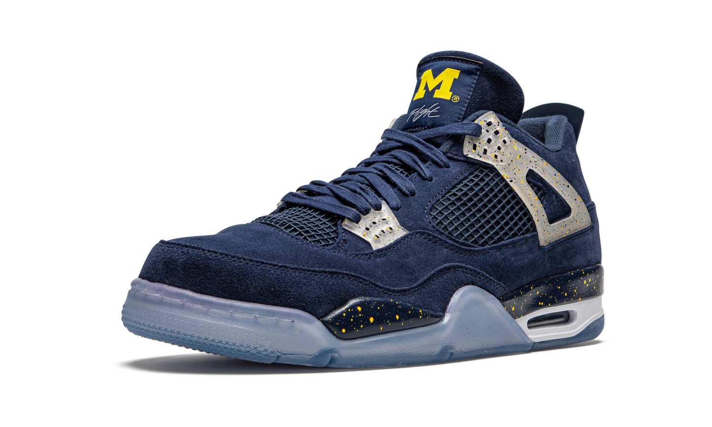 Air Jordan 4 Retro PE  Michigan