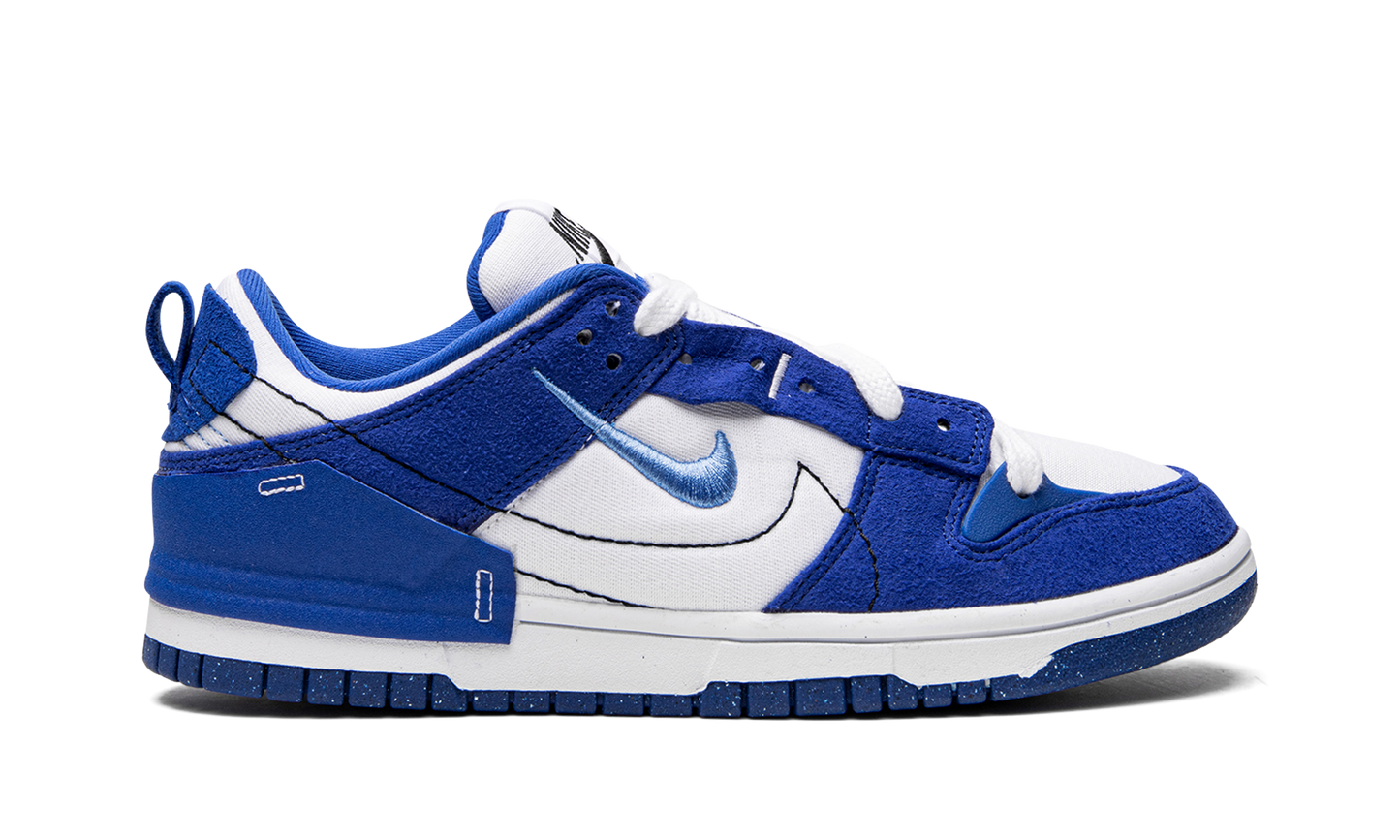 DUNK LO DISRUPT 2 MNS WMNS  White University Blue