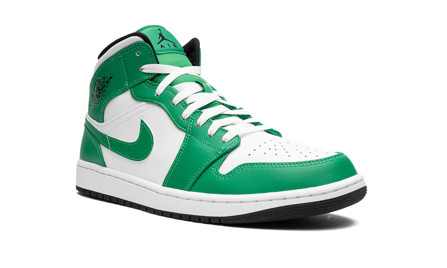 Air Jordan 1 Mid  Lucky Green
