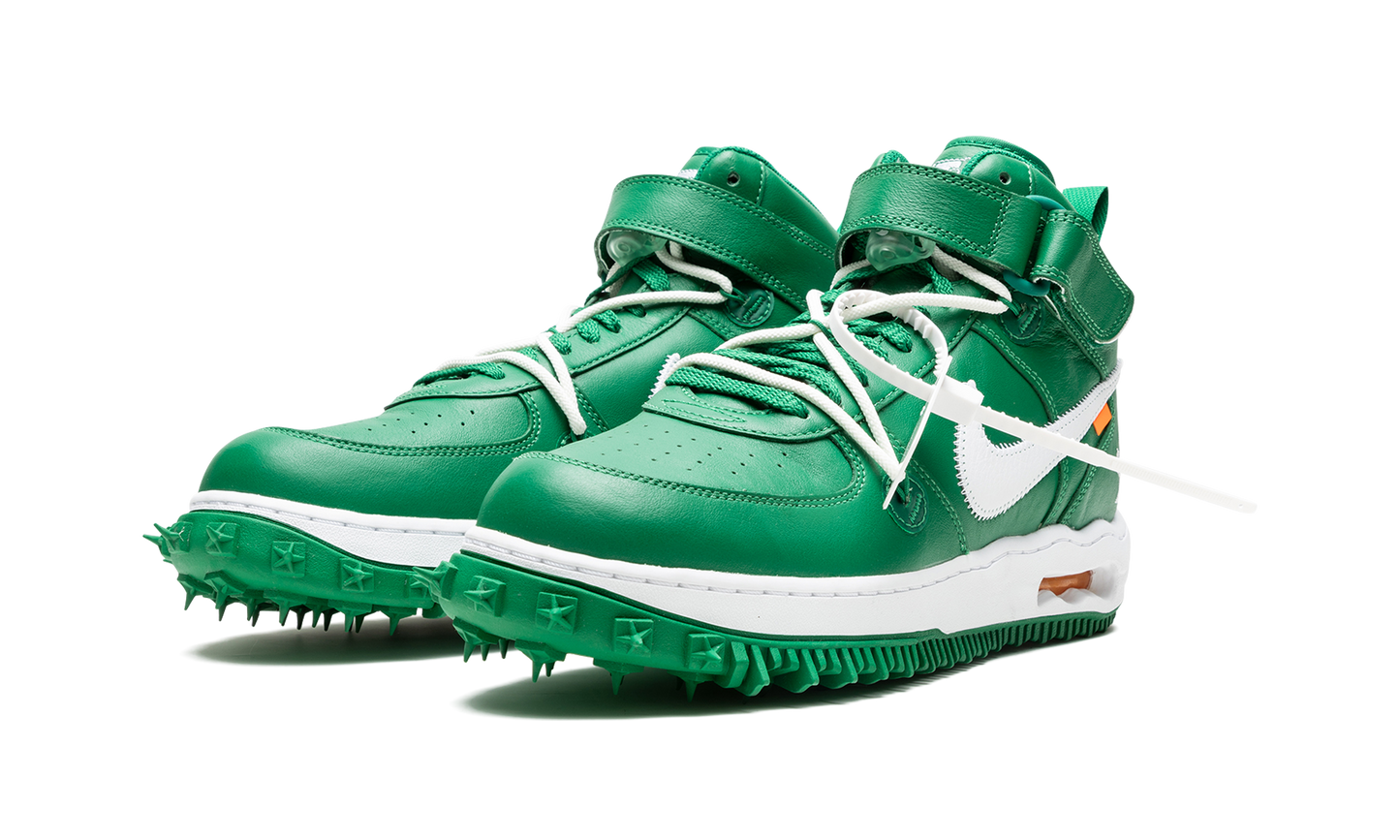 Air Force 1 Mid  Off-White - Pine Green