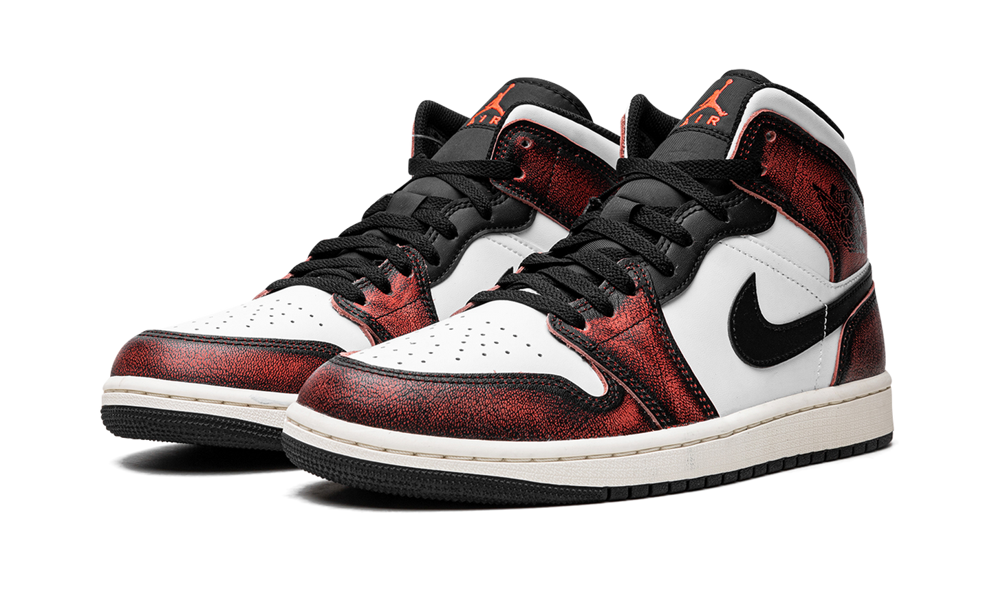 Air Jordan 1 Mid SE  Wear-Away - Infrared